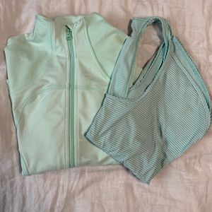 Lululemon Mint Tank & Jacket Combo 6